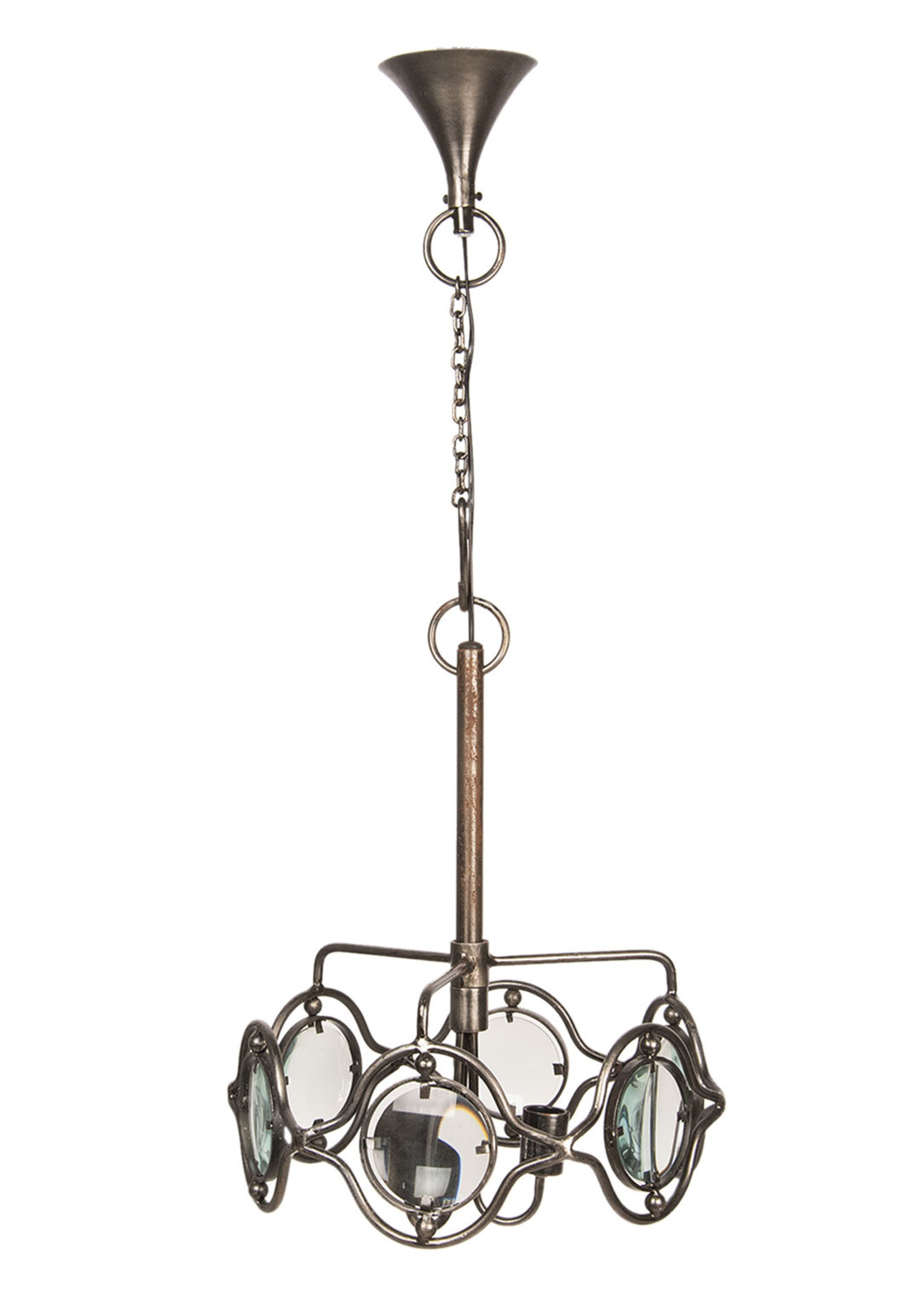 Clayre & Eef Lampe suspendue Ø 46*27 cm E27/max 3*40W 6LMP609