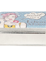 Clayre & Eef Metalen doosje 11*8*4 cm 6Y3404