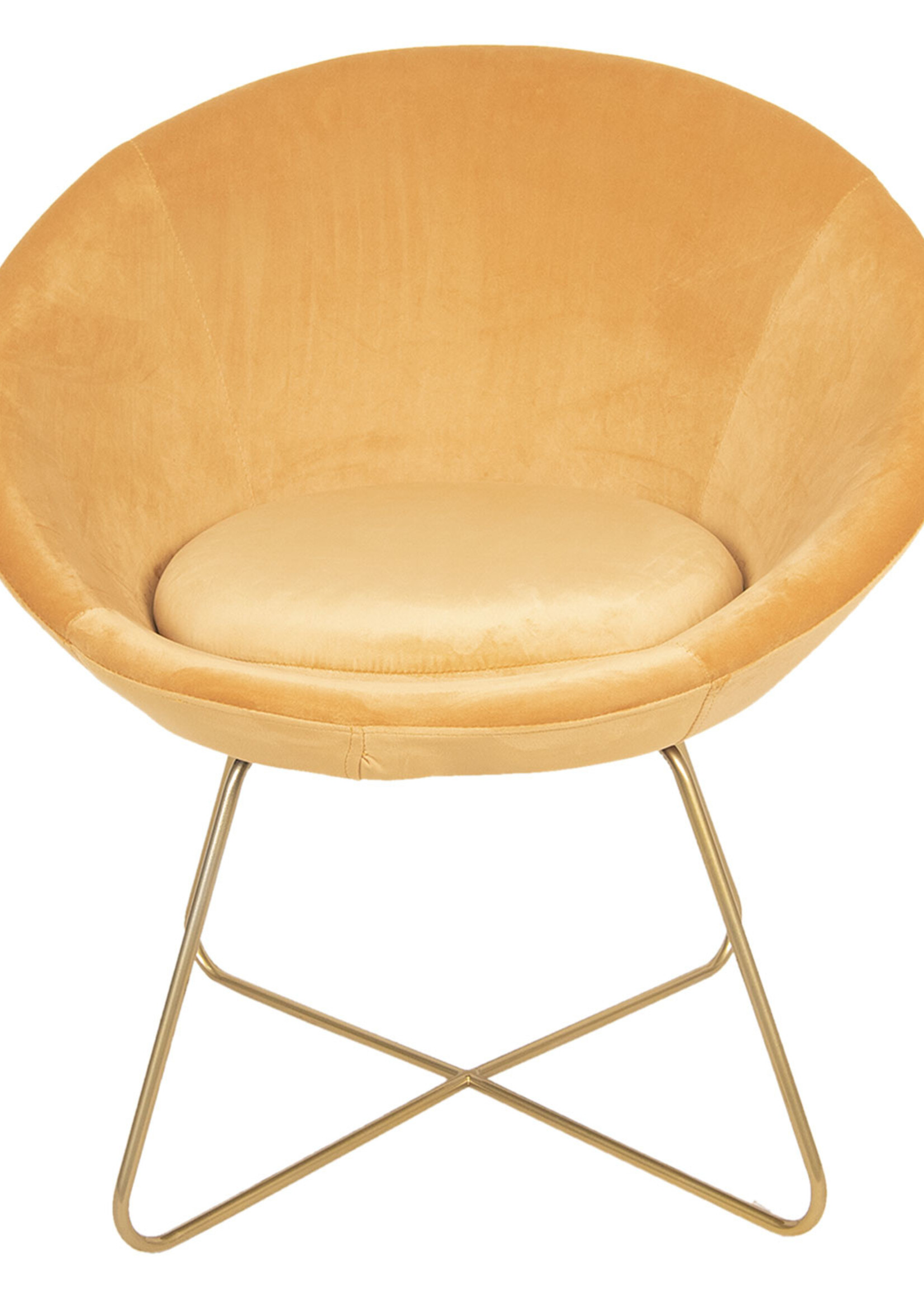 Clayre & Eef Stoel 76*66*78 cm 50348Y