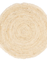 Clayre & Eef Tapis avec des glands Ø 70 cm 5RO0399