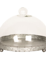 Clayre & Eef Cloche de verre Ø 21*14 cm 6GL2491