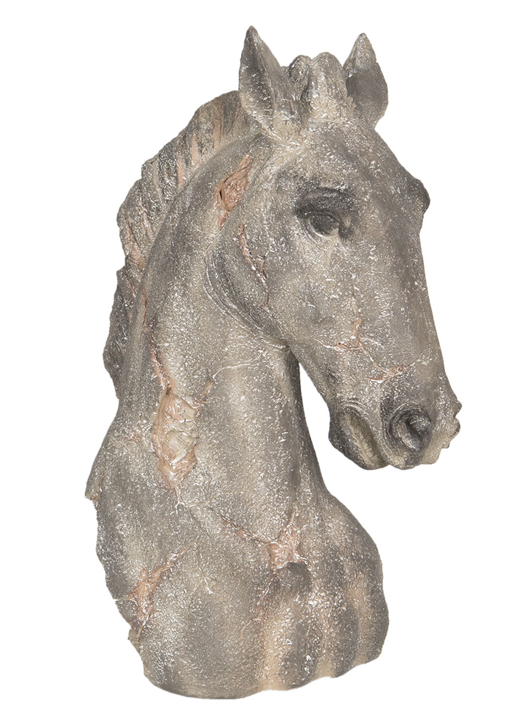 Clayre & Eef Décoration cheval 27*17*39 cm 6PR2651