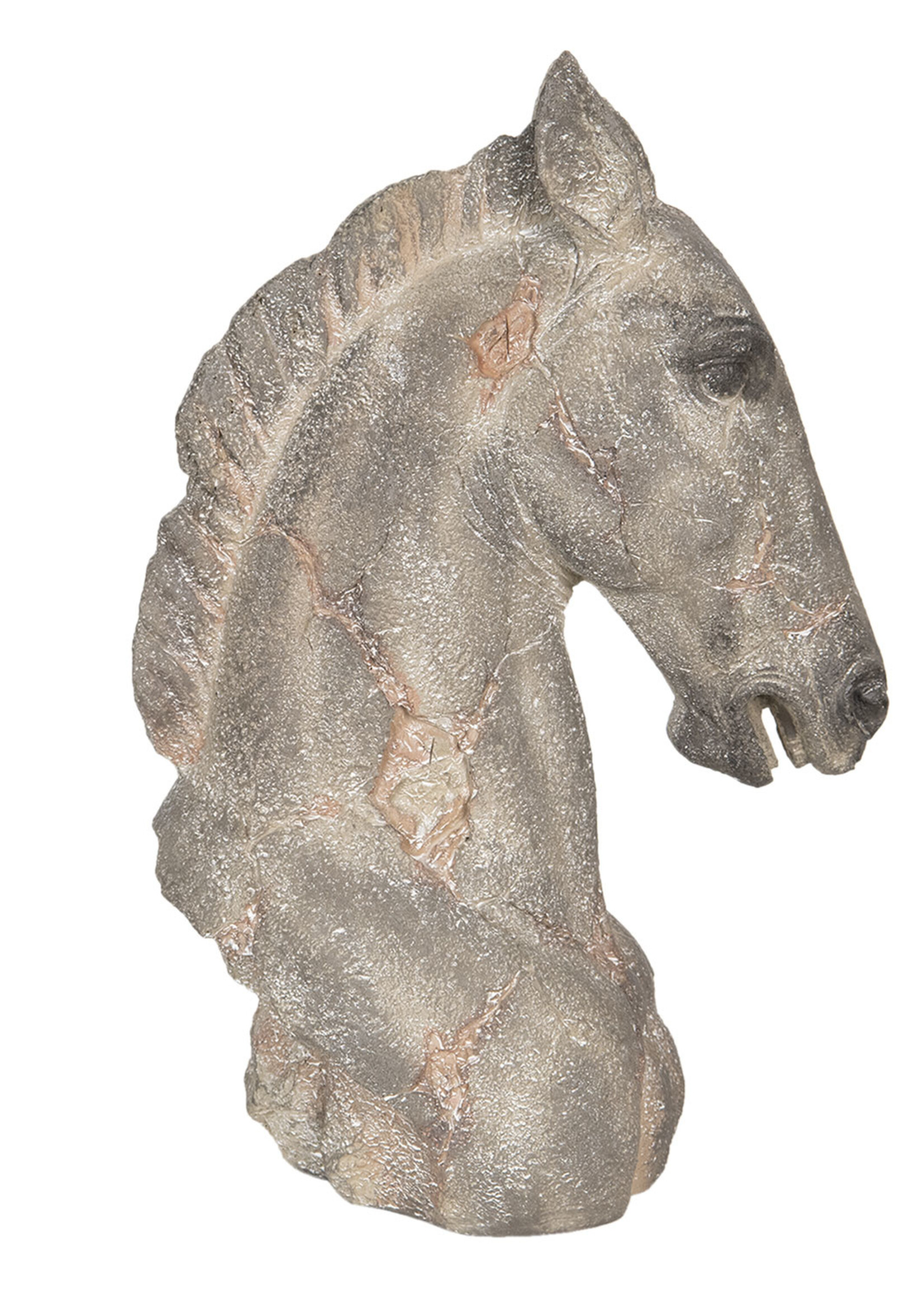 Clayre & Eef Decoratie paard 27*17*39 cm 6PR2651