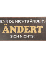 Clayre & Eef Plaque décorative 30*13 cm 6Y3626D