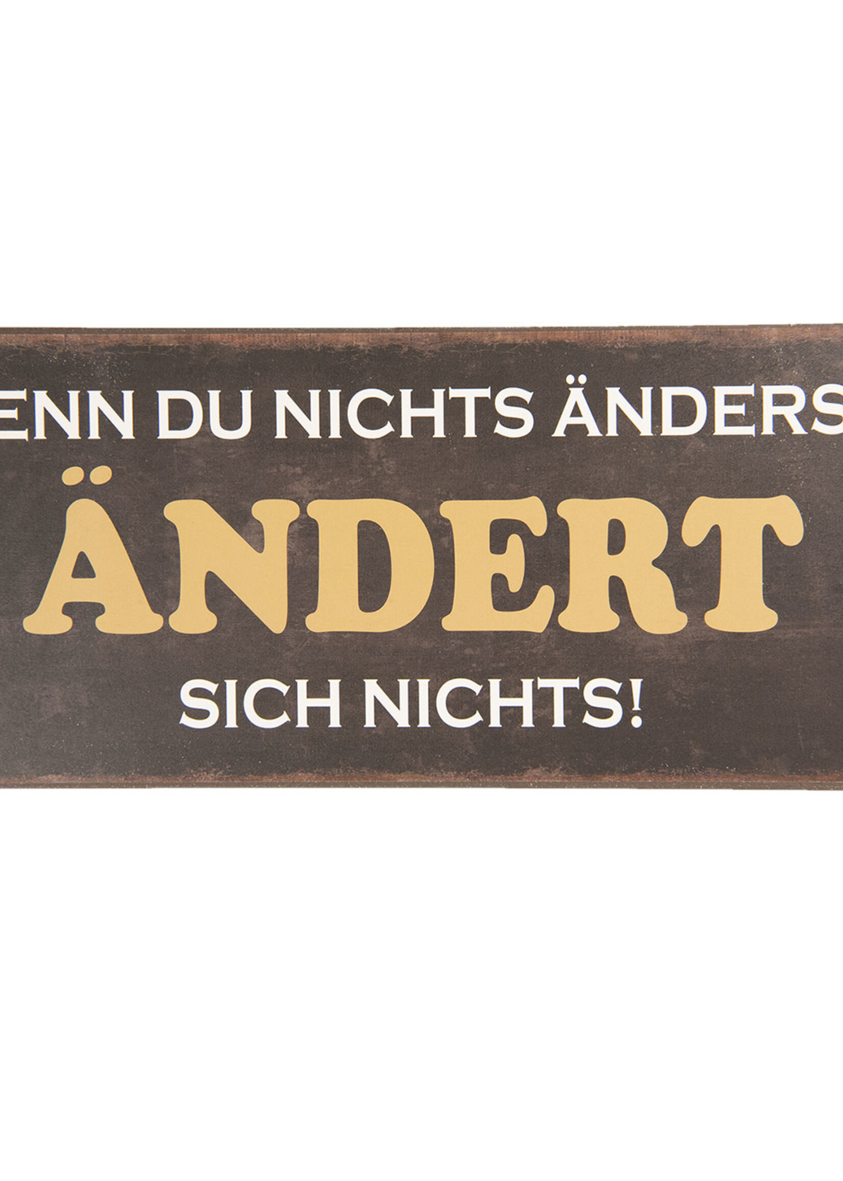 Clayre & Eef Plaque décorative 30*13 cm 6Y3626D