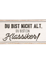 Clayre & Eef Plaque décorative 30*13 cm 6Y3635D