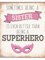 Clayre & Eef Plaque décorative 13*15 cm 6Y3652E