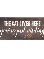 Clayre & Eef Plaque décorative 30*13 cm 6Y3661E