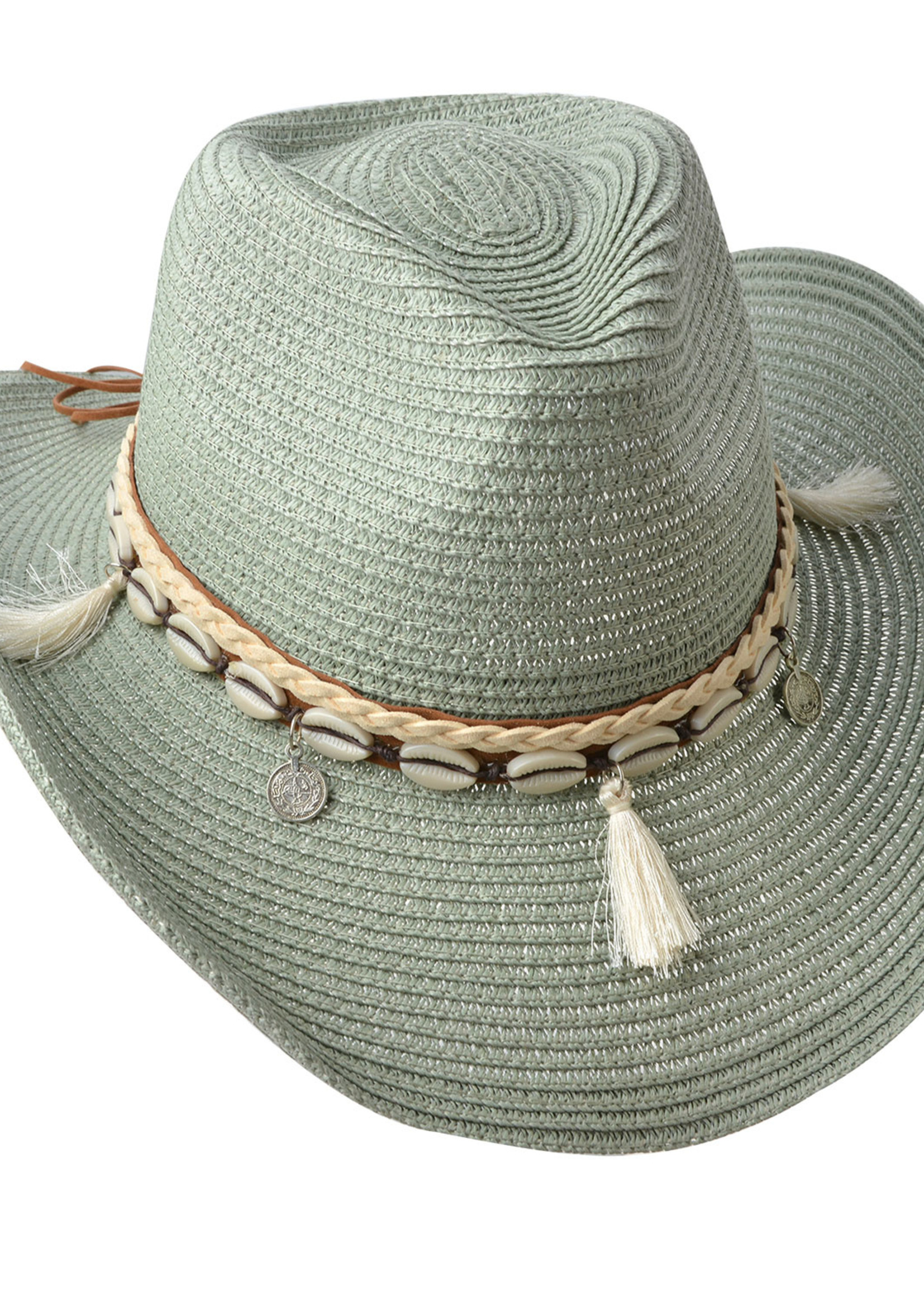 Clayre & Eef Chapeau Ø58 cm vert JZHA0050GR