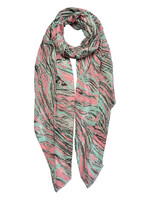 Clayre & Eef Écharpe 100*180 cm rose JZSC0429P