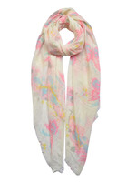 Clayre & Eef Écharpe 90*180 cm rose JZSC0445