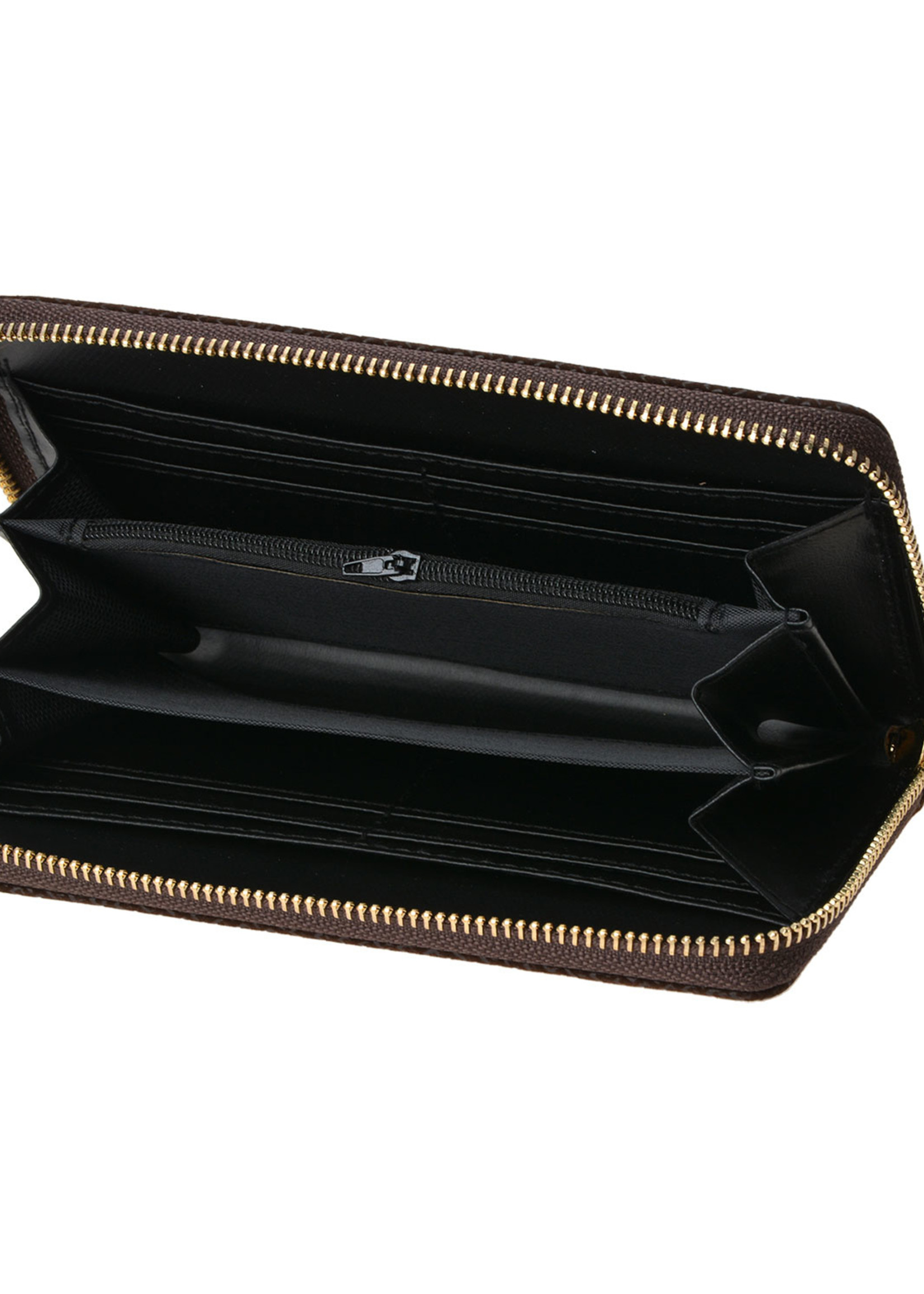 Clayre & Eef Porte-monnaie 19*10 cm brun JZWA0068CH