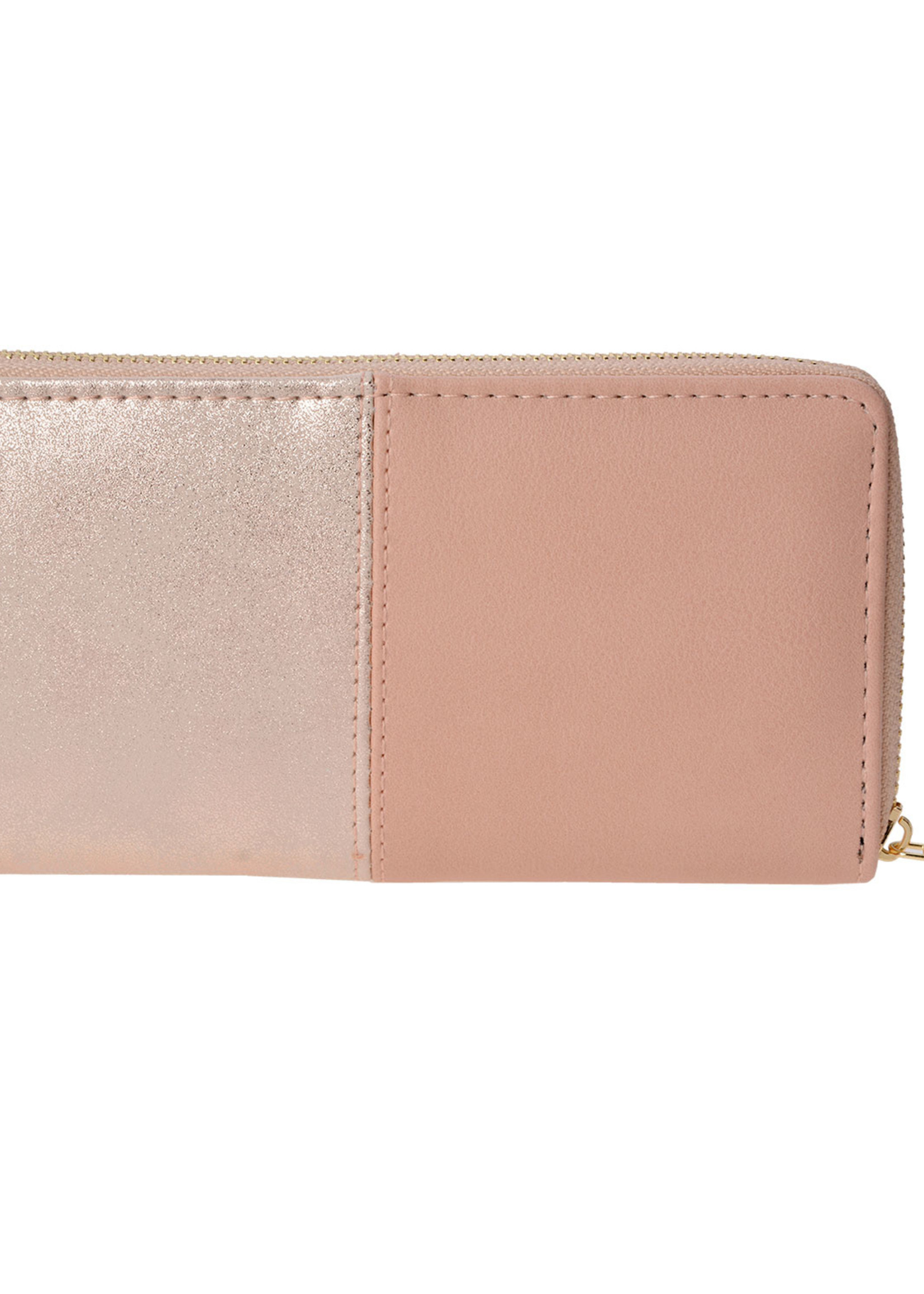 Clayre & Eef Portemonnee 19*10 cm roze JZWA0069P