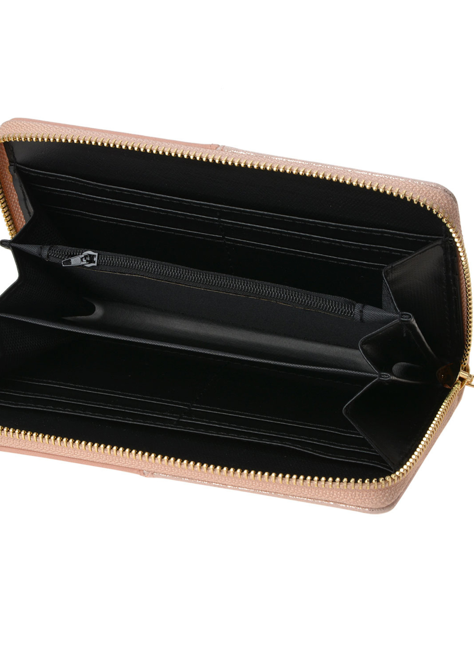 Clayre & Eef Portemonnee 19*10 cm roze JZWA0069P