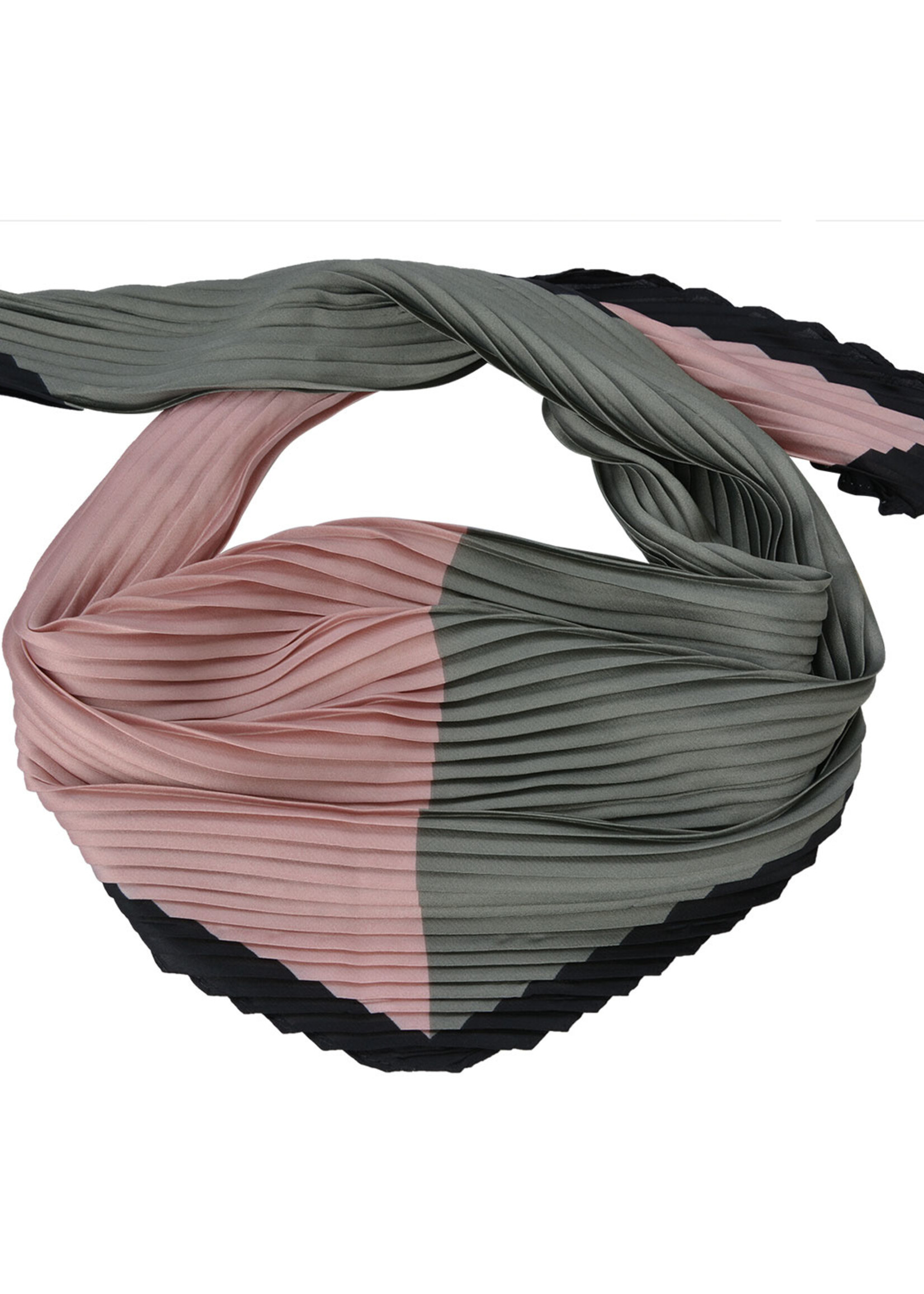 Clayre & Eef Écharpe 70*70 cm multi couleurs MLSC0397