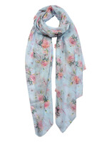 Clayre & Eef Sjaal 70*180 cm roze MLSC0401