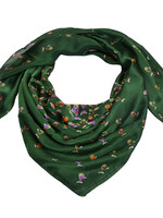 Clayre & Eef Sjaal 110*110 cm groen MLSC0419GR