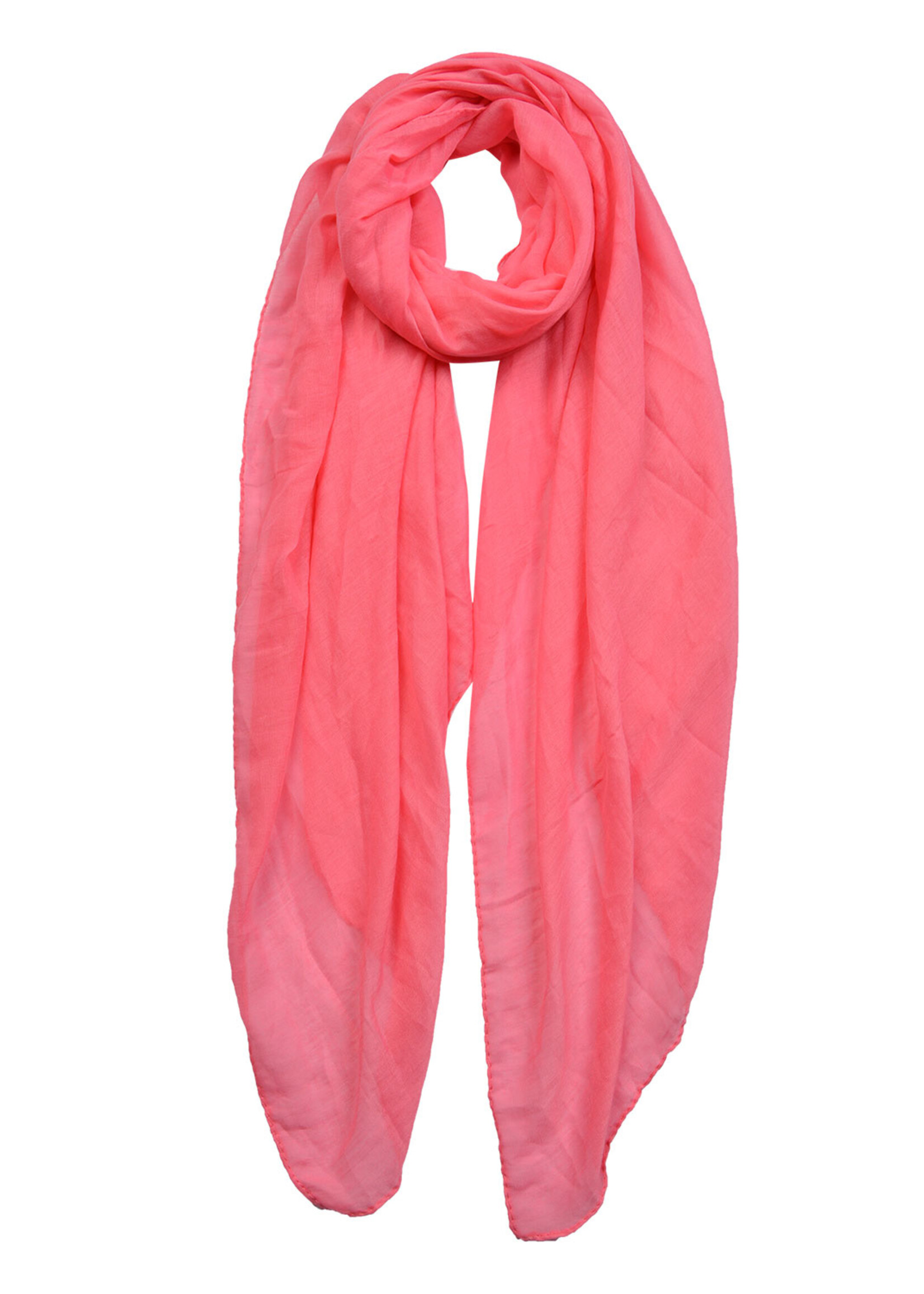 Clayre & Eef Sjaal 80*180 cm fuchsia MLSC0420F