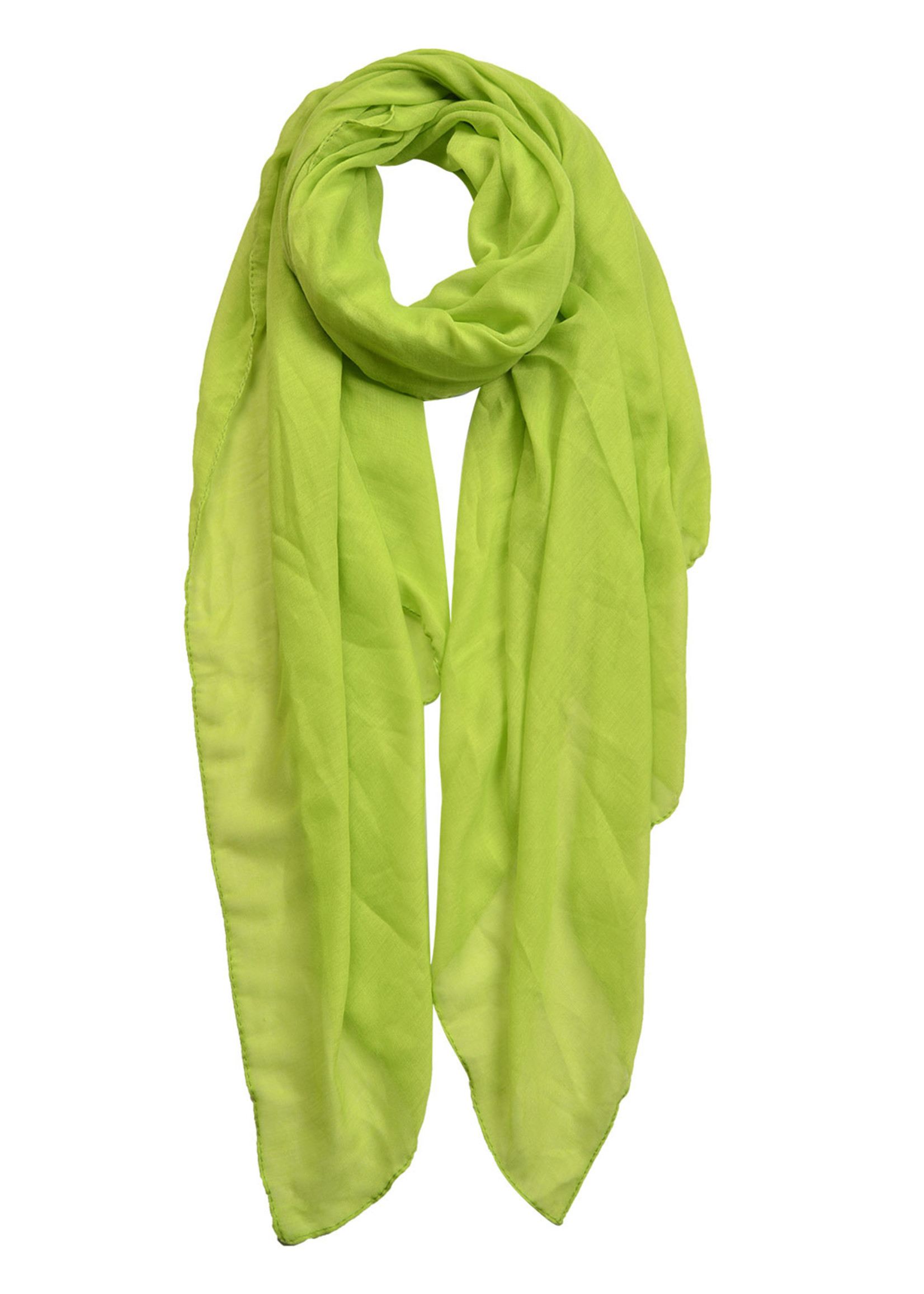 Clayre & Eef Sjaal 80*180 cm groen MLSC0420FGR