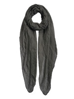 Clayre & Eef Écharpe 80*180 cm gris MLSC0420LG