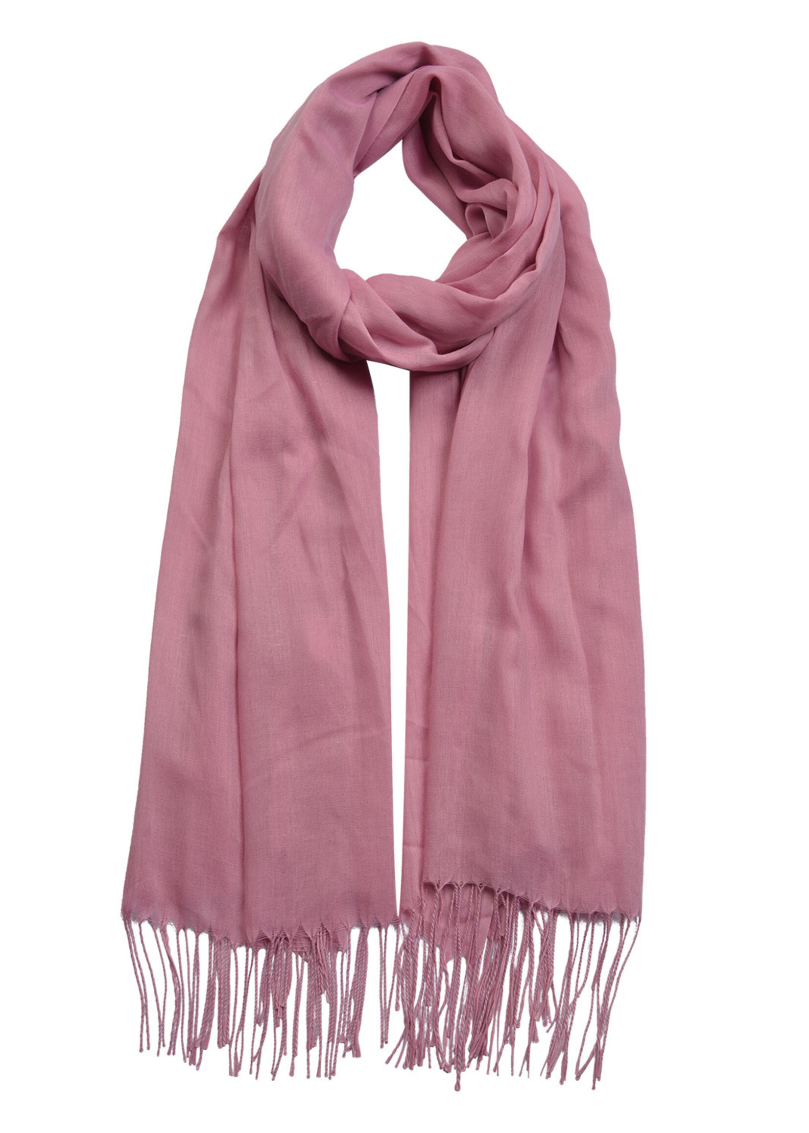 Clayre & Eef Sjaal 70*170 cm fuchsia MLSC0421F