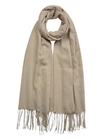 Clayre & Eef Écharpe 70*170 cm kaki MLSC0421KH