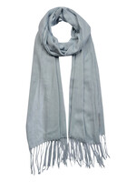 Clayre & Eef Écharpe 90*180 cm gris MLSC0421LG