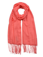 Clayre & Eef Sjaal 70*170 cm rood MLSC0421R