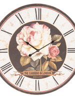 Clayre & Eef Horloge murale Ø 60*4 cm / 1*AA 5KL0166