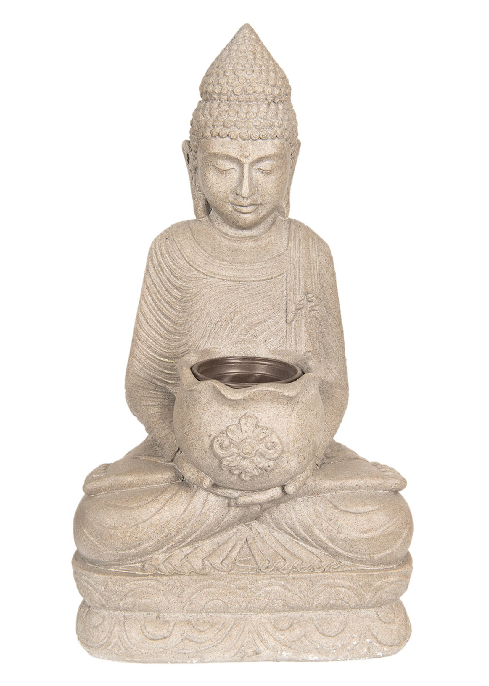 Clayre & Eef Décoration Bouddha 28*20*50 cm 5PR0055