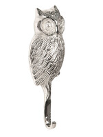 Clayre & Eef Crochet murale hibou 8*4*20 cm 6AL0005