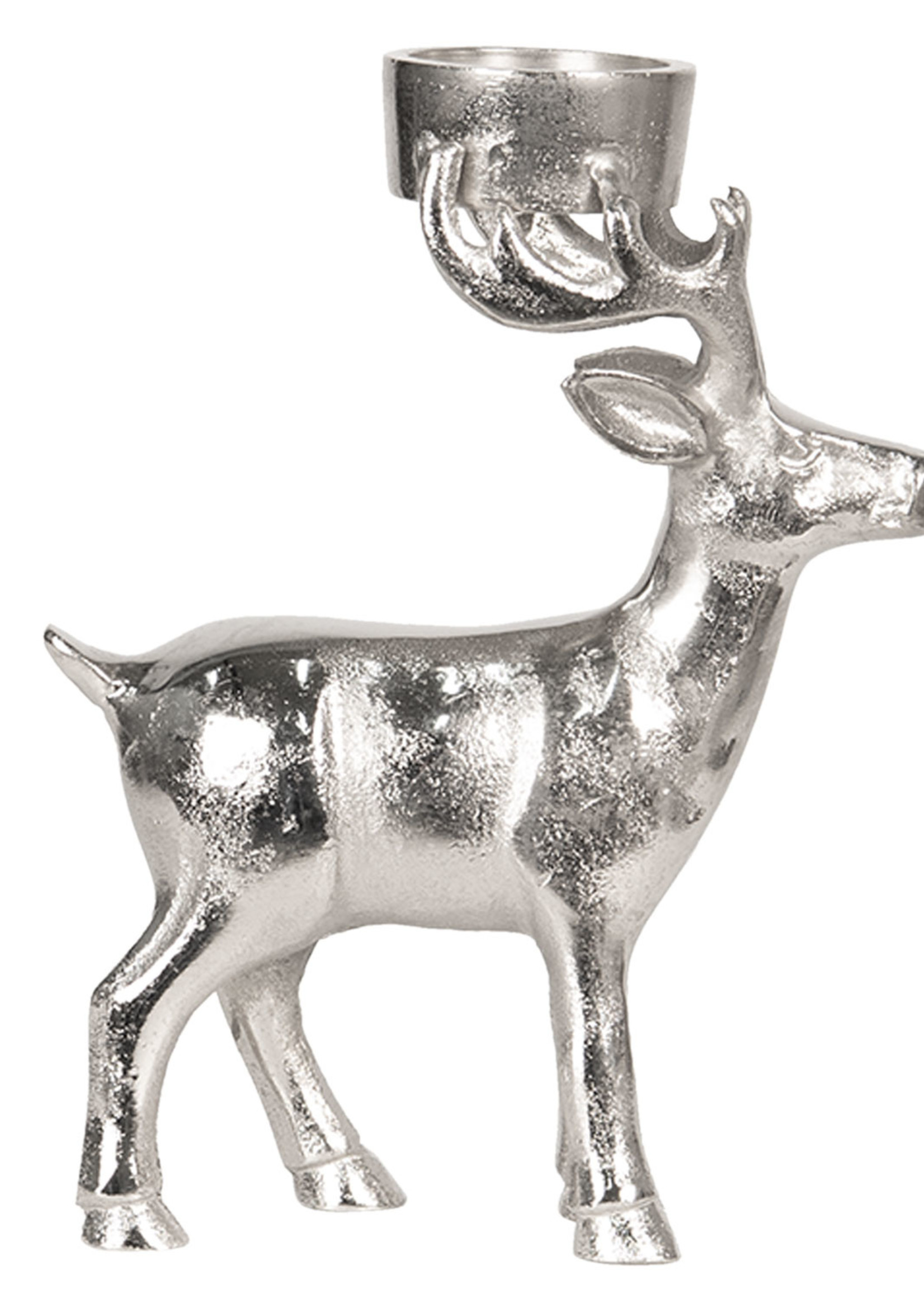 Clayre & Eef Waxinelichthouder rendier 15*6*18 cm 6AL0010