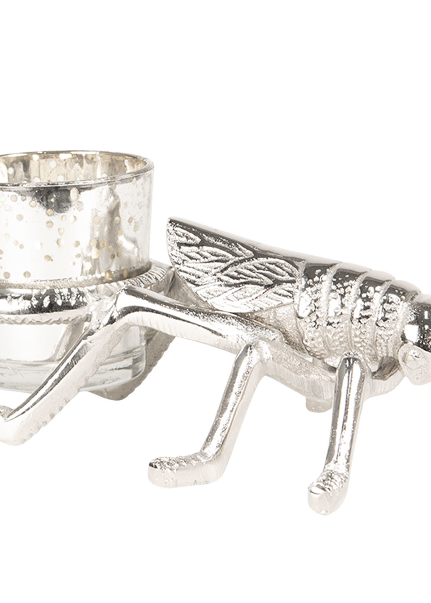 Clayre & Eef Waxinelichthouder insect 17*11*6 cm 6AL0012