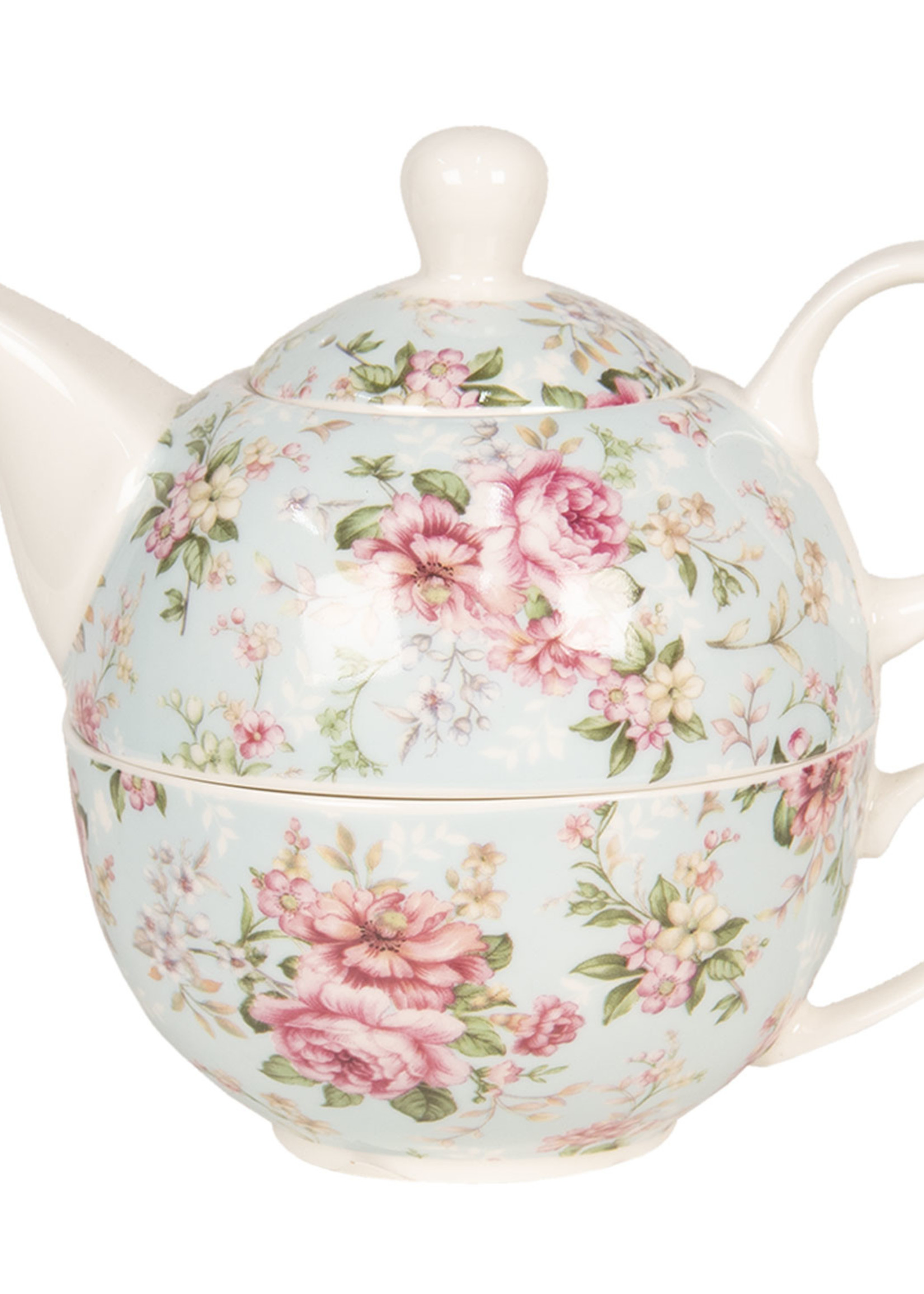 Clayre & Eef Thé pour un 16*10*14 cm / 400 ml / 250 ml 6CE1075