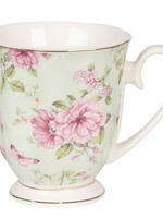 Clayre & Eef Mug 11*8*9 cm / 200 ml 6CEMU0058