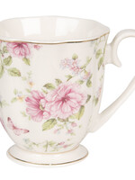 Clayre & Eef Mug 11*8*9 cm / 200 ml 6CEMU0059