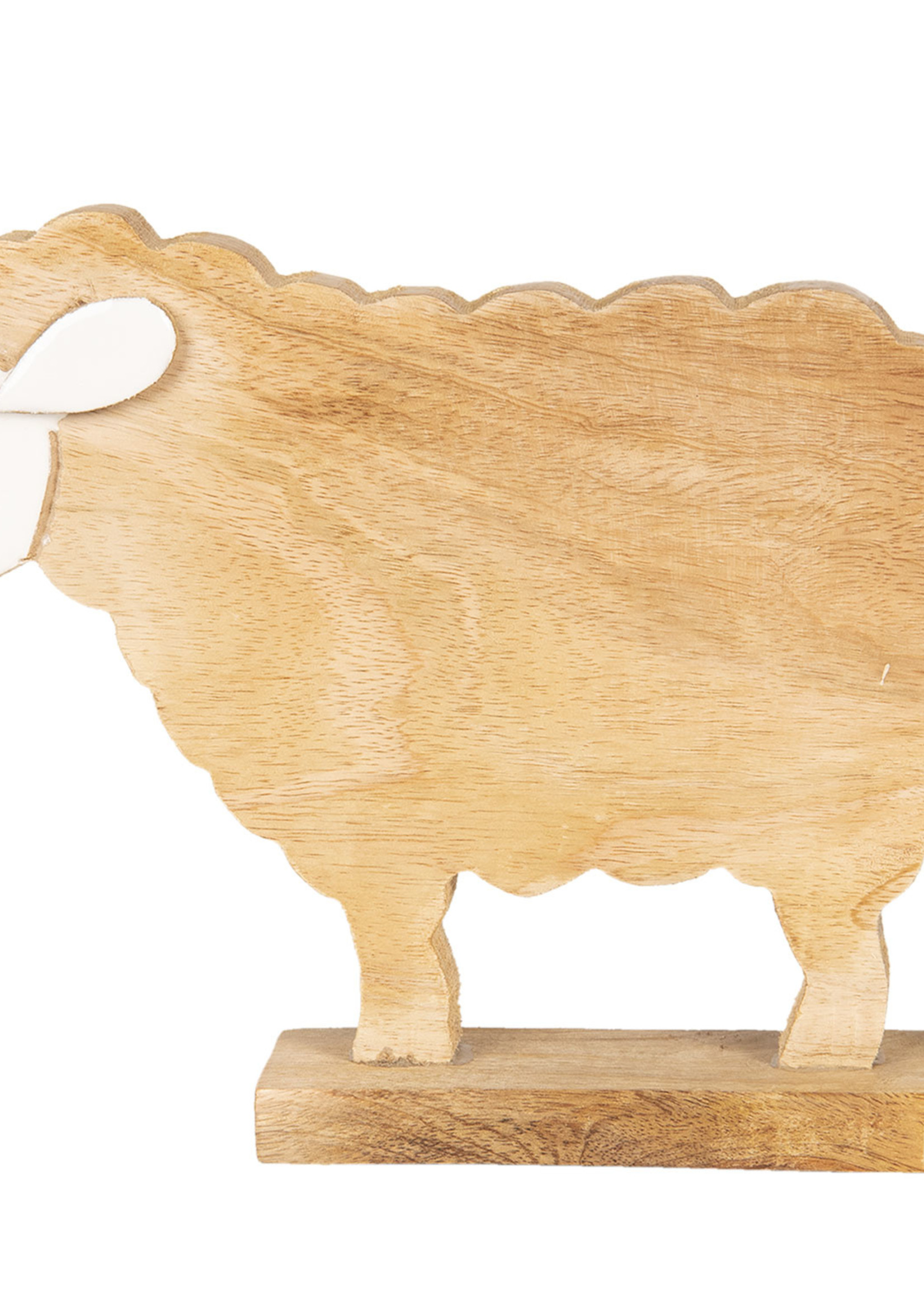 Clayre & Eef Décoration mouton 25*5*19 cm 6H1770M