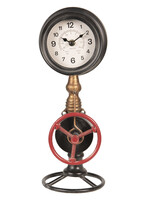 Clayre & Eef Horloge de table 14*14*37 cm / 1*AA 6KL0564