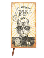 Clayre & Eef Notitieboekje kat 18*10*1 cm 6PA0508