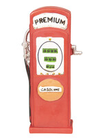 Clayre & Eef Décoration pompe à essence 9*4*18 cm 6PR2532