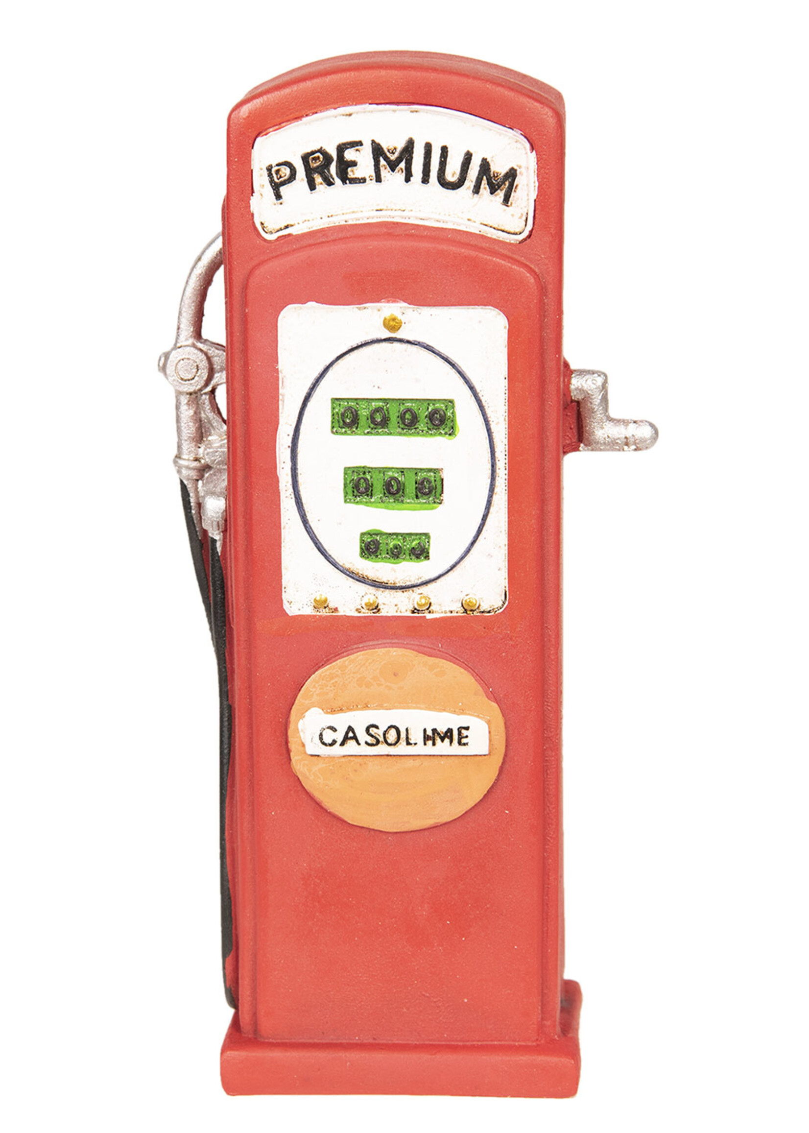 Clayre & Eef Decoratie benzinepomp 9*4*18 cm 6PR2532