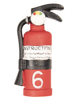 Clayre & Eef Aimant extincteur 4*2*8 cm 6PR2533