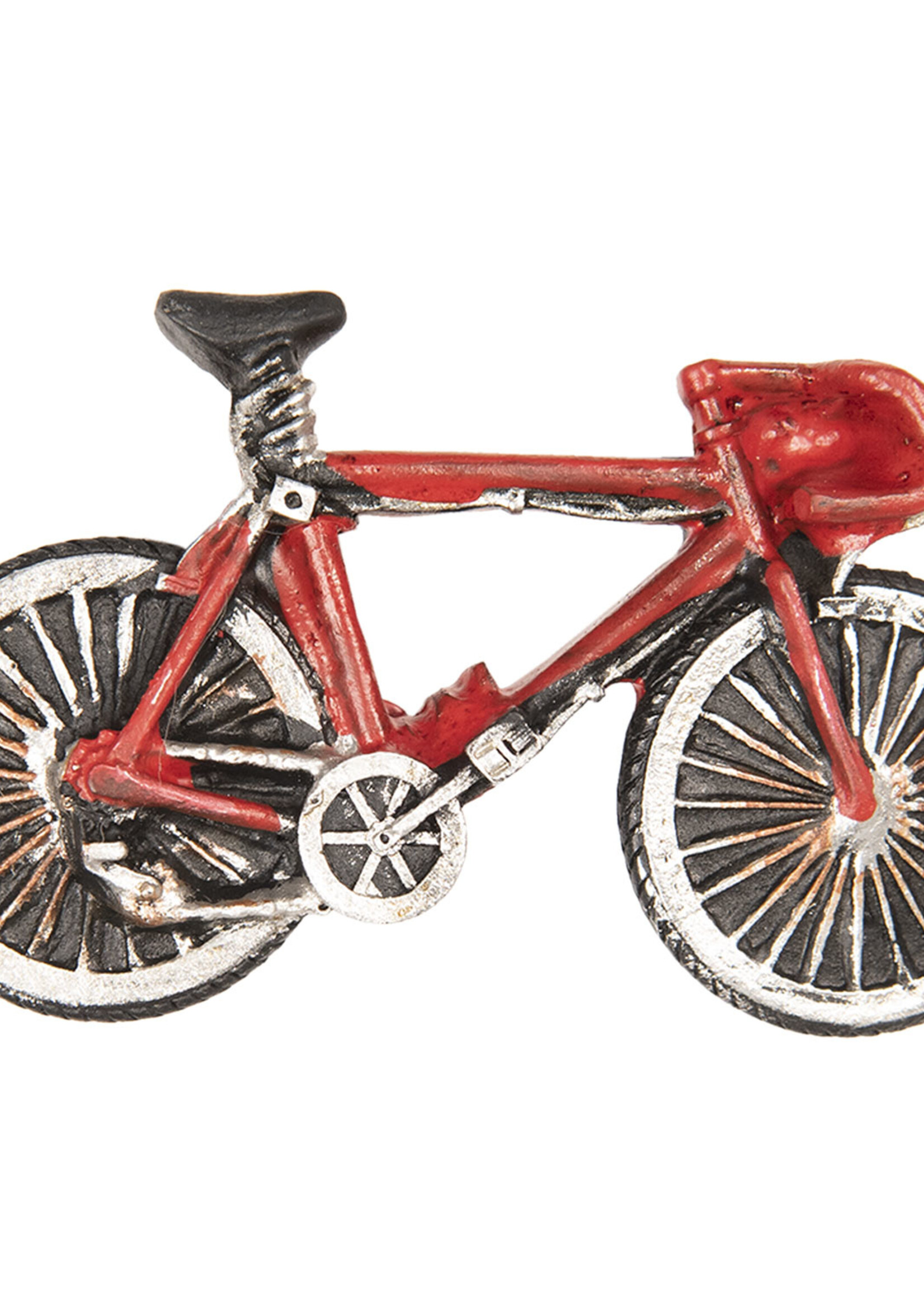 Clayre & Eef Aimant vélo 8*2*5 cm 6PR2535