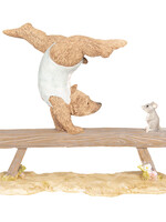 Clayre & Eef Decoratie beer turnen 18*6*15 cm 6PR2570