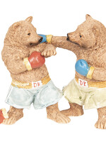 Clayre & Eef Décoration ours de boxe 13*5*11 cm 6PR2571