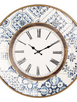 Clayre & Eef Wandklok Ø 63*4 cm / 1*AA 5KL0160