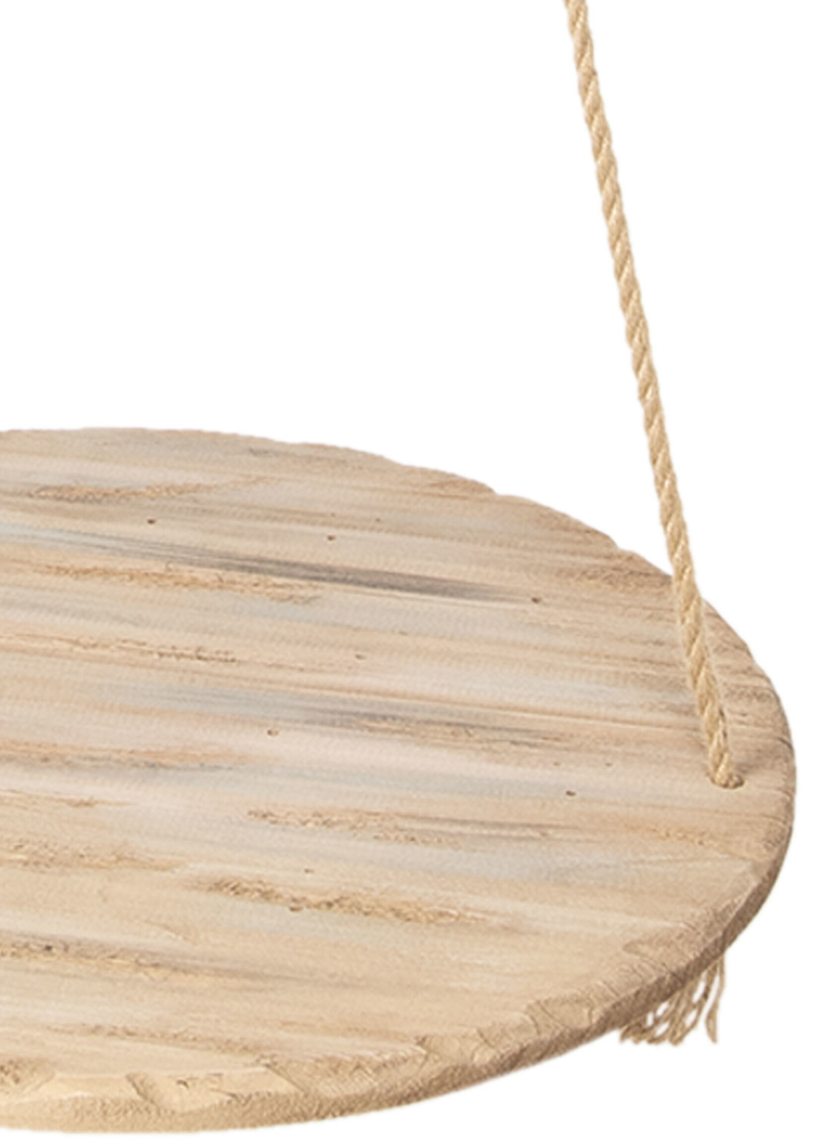 Clayre & Eef Hangend rek hout Ø 56*110 cm 6H1782