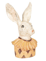 Clayre & Eef Décoration lapin 11*8*24 cm 6PR2518