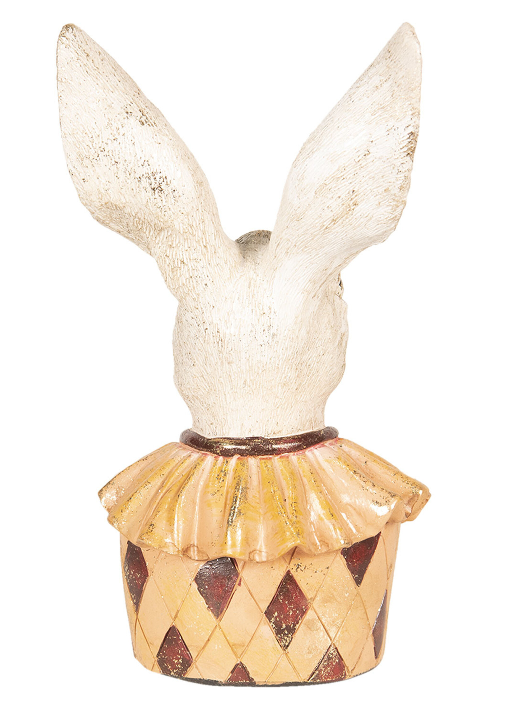 Clayre & Eef Decoratie konijn 11*8*24 cm 6PR2518