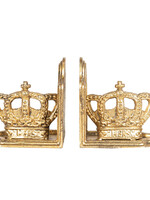 Clayre & Eef Serre-livres (2) couronne royale 12*7*12 cm 6Y3478
